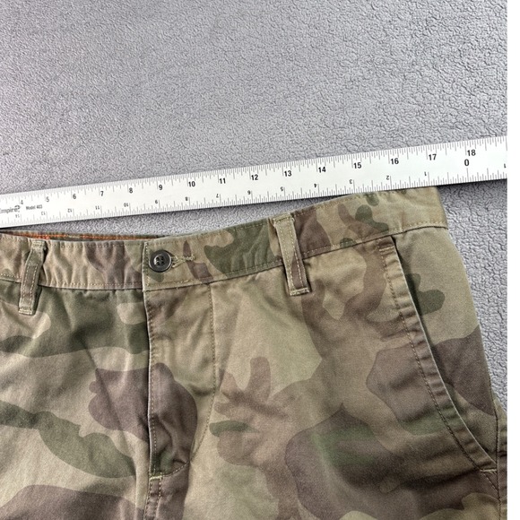 Dockers Alpha Slim Jeans Mens 34x34 Khaki Beige Camo Print Regular Straight Leg - Picture 6 of 10